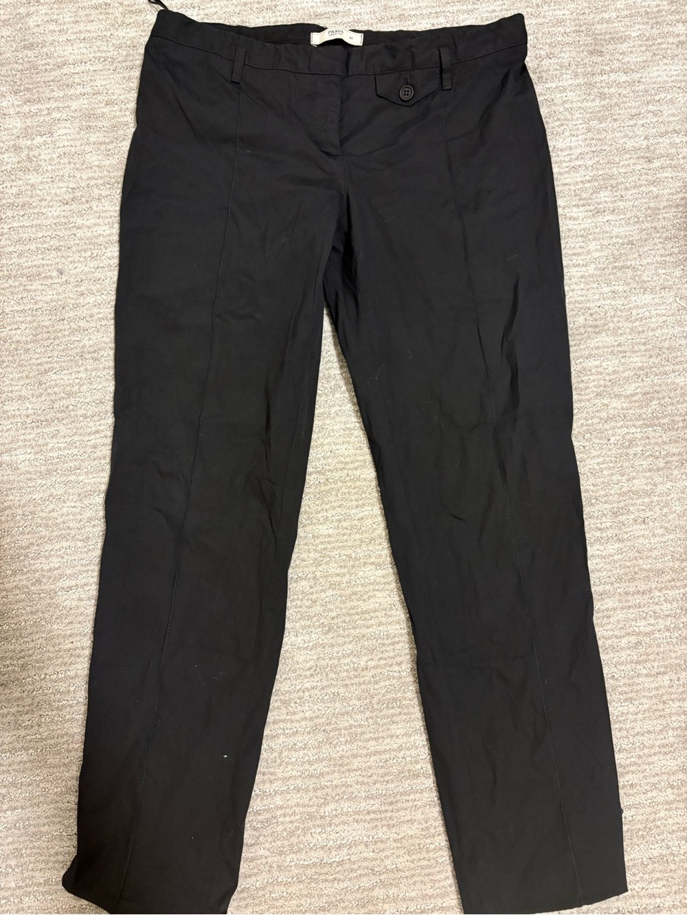 Women’s  Black Dress Pants Prada 44 M